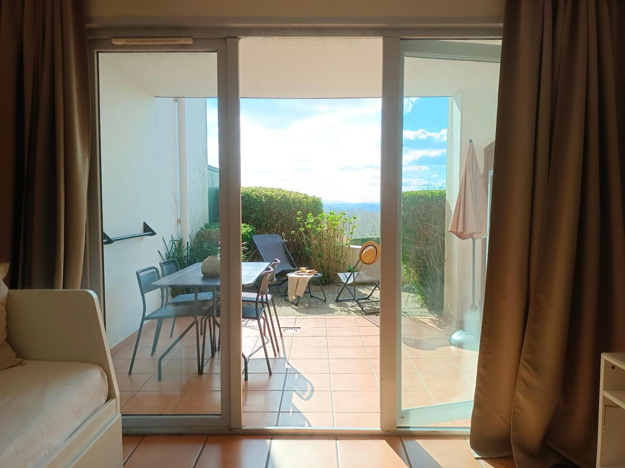 阿尔康格T1 Bis Avec Piscine Vue Golf Et Montagnes公寓 外观 照片