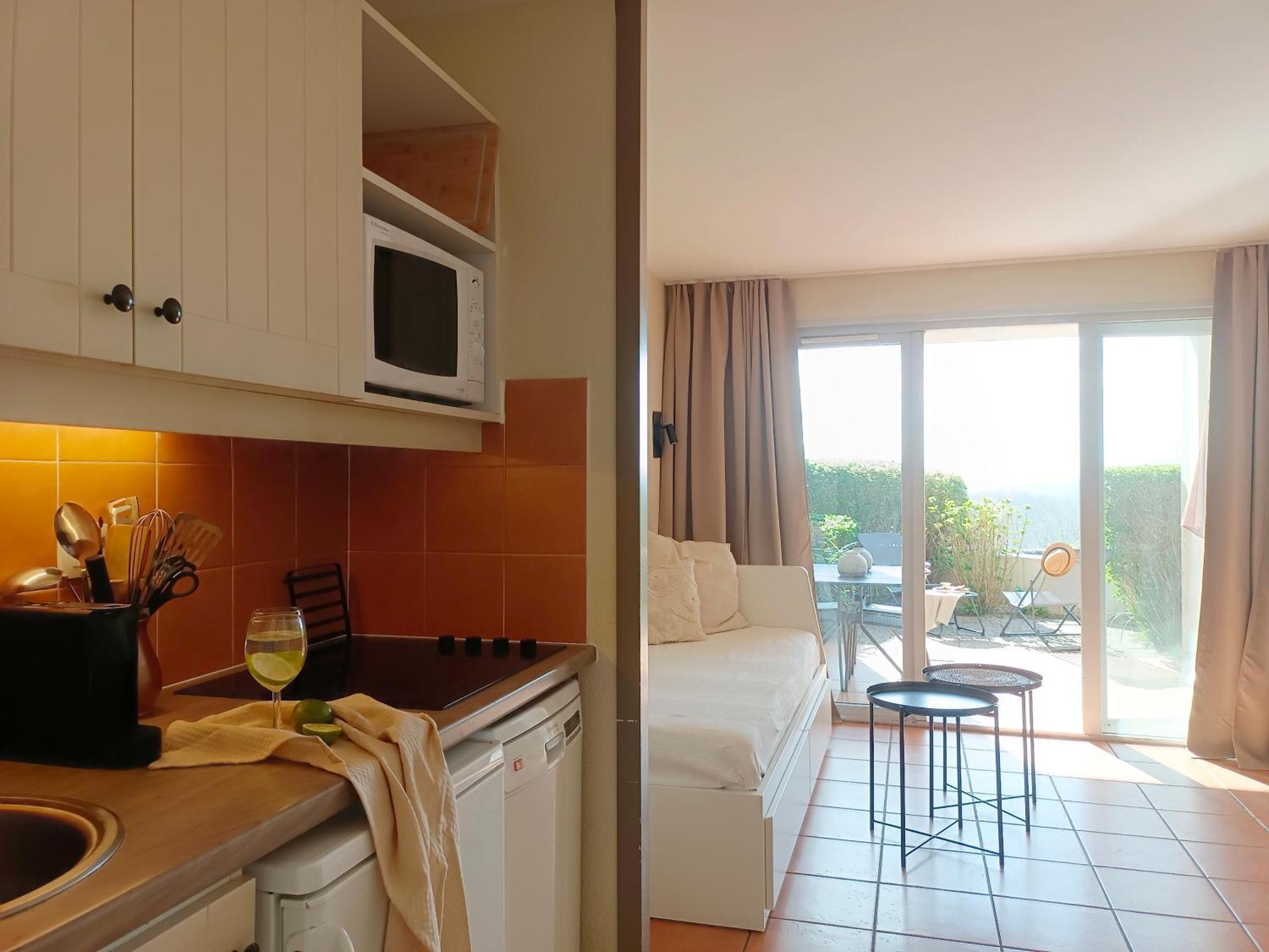 阿尔康格T1 Bis Avec Piscine Vue Golf Et Montagnes公寓 外观 照片